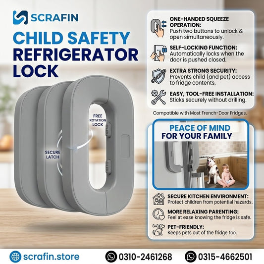 Child Safety Refrigerator Lock