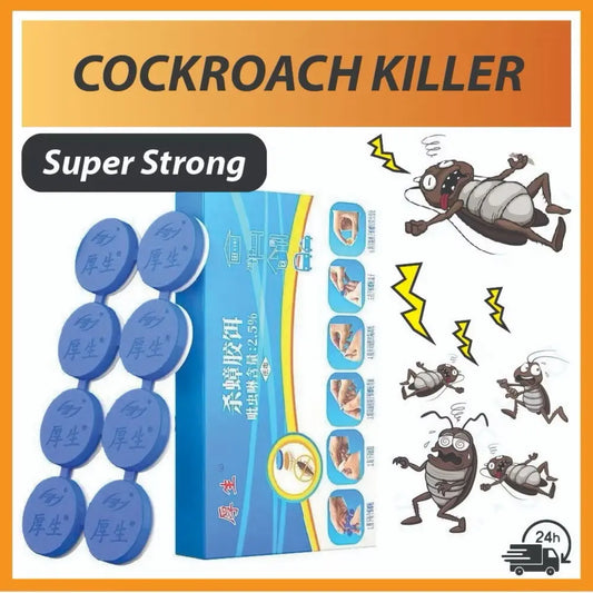 Cockroach Bait Killer Gel – Super Strong 8pcs