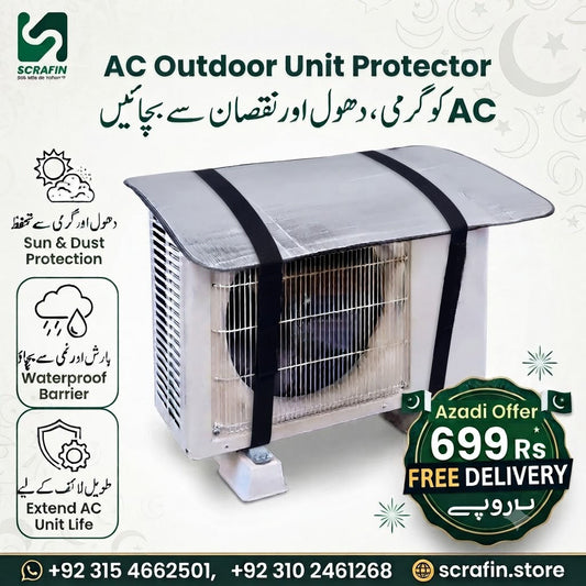 AC Outdoor Unit Protector Waterproof,Sun & Dust Protection