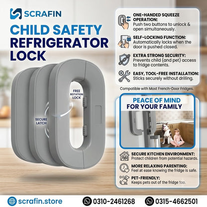 Child Safety Refrigerator Lock