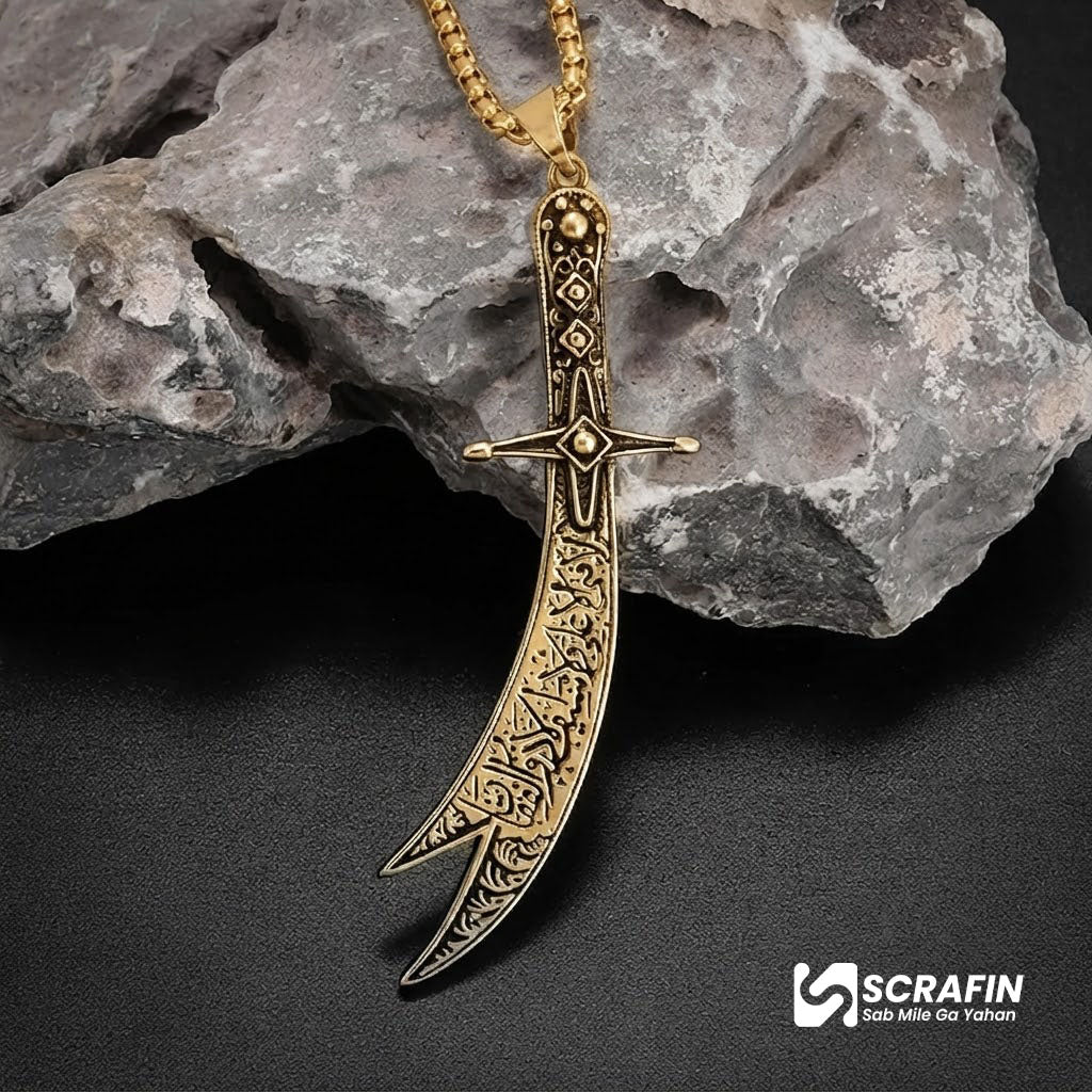Zulfiqar Pendant Necklace