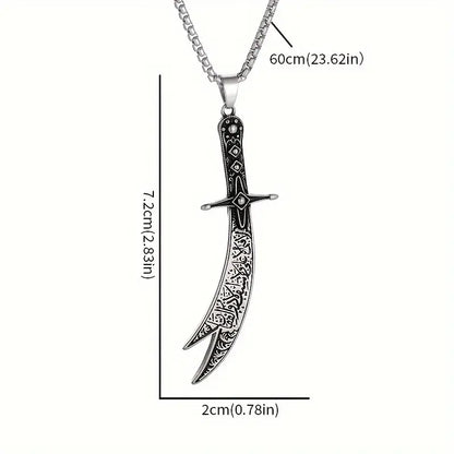Zulfiqar Pendant Necklace